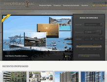 Tablet Screenshot of inmobiliariax.com